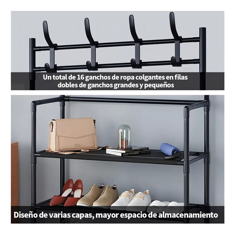 Organizador De Zapatos Colgador Perchero 5 Niveles - Norplat
