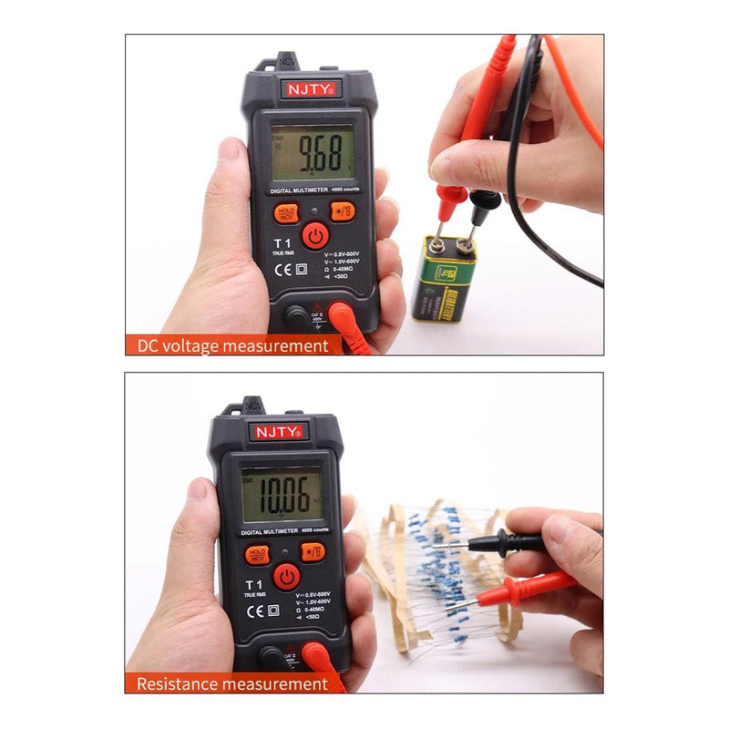 Tester Multimetro Digital Amperaje Voltaje Ohms 600v Norplat