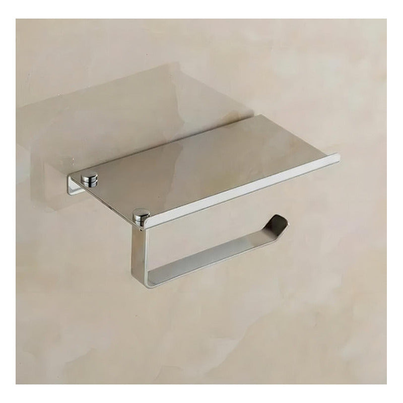 Porta Rollo Papel Higiénico Confort Soporte Celular Norplat