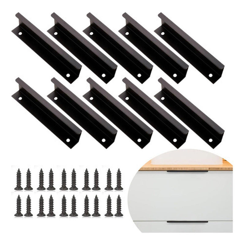 10 Tiradores Para Muebles Cocina Tornillos Manillas Norplat