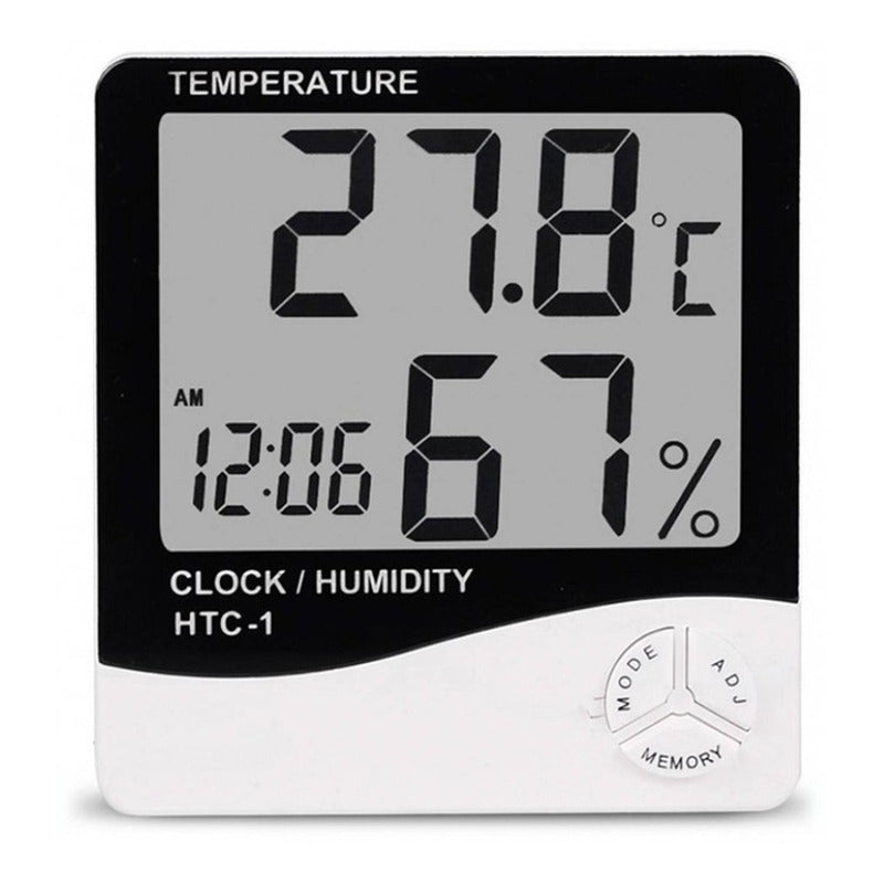 Termometro Ambiental Higrometro Medidor Temperatura Norplat