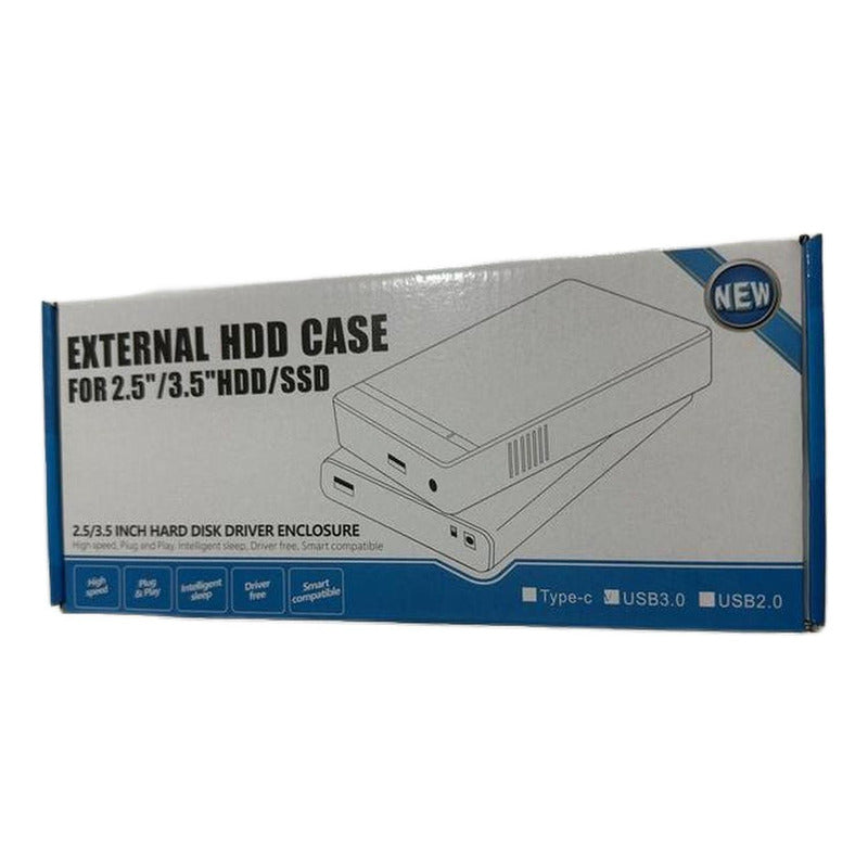 Estuche Cofre Disco Duro Case Sata Usb 3.0 Hdd Sdd - Norplat