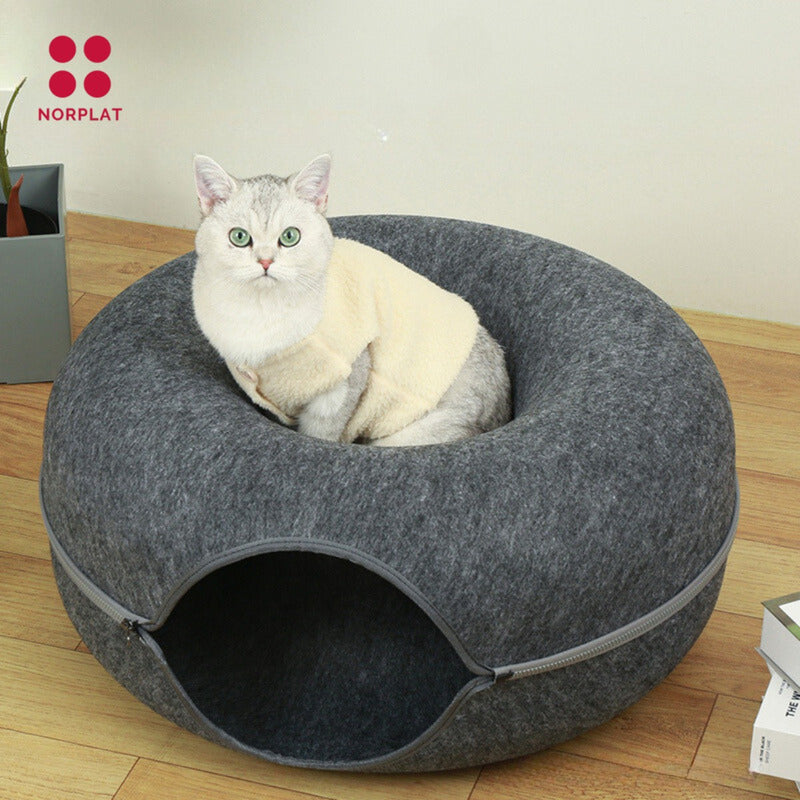 Tunel Cama Casa Gato Mascota Talle Pequeño - Wuf - Norplat
