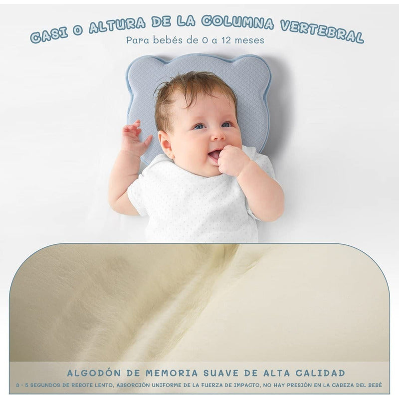 Almohada Para Bebe Norplat - Cojin Plagiocefalia Guagua