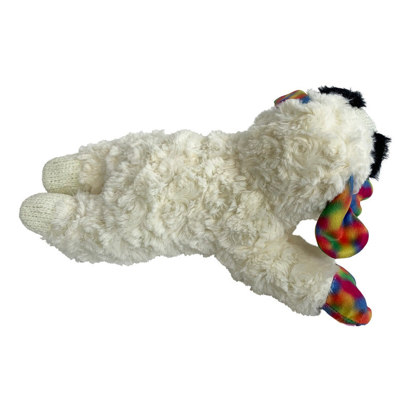 Peluche Oveja Con Texturas Y Sonido Para Mascotas Y Niños