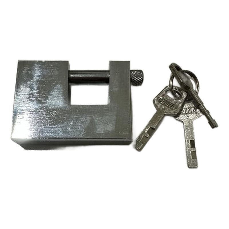 Set 2 Candados 70mm Anti Robo Anti Napoleón 3 Llaves Norplat