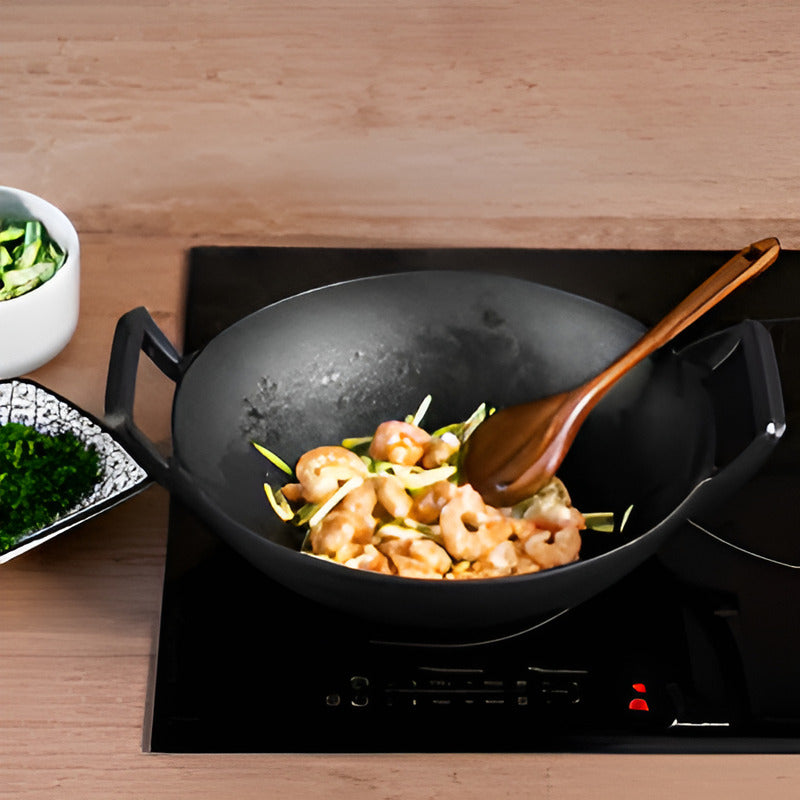 Wok Hierro Fundido 36 X 10 Cm Redondo - Norplat