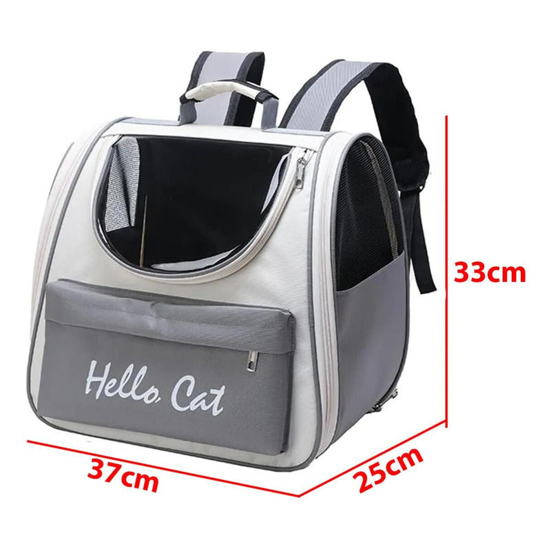 Norplat Mochila Transportador Viaje Mascota Bolso Gato Perro