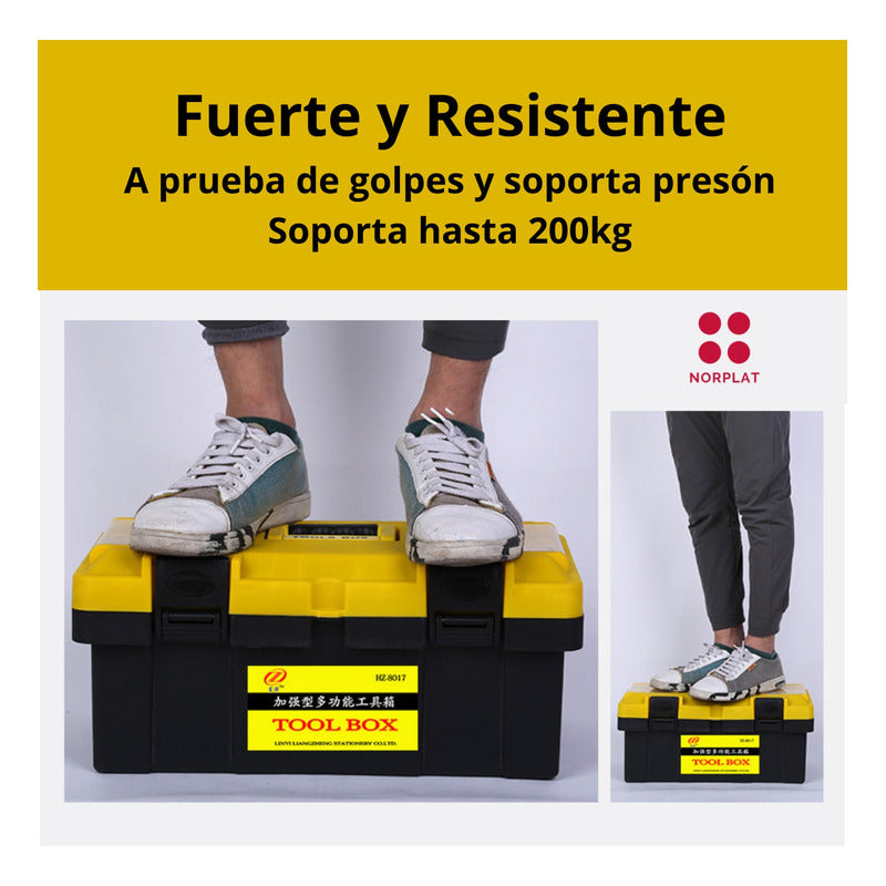 Caja Para Herramientas Premium Pro 42cm Tornillera - Norplat