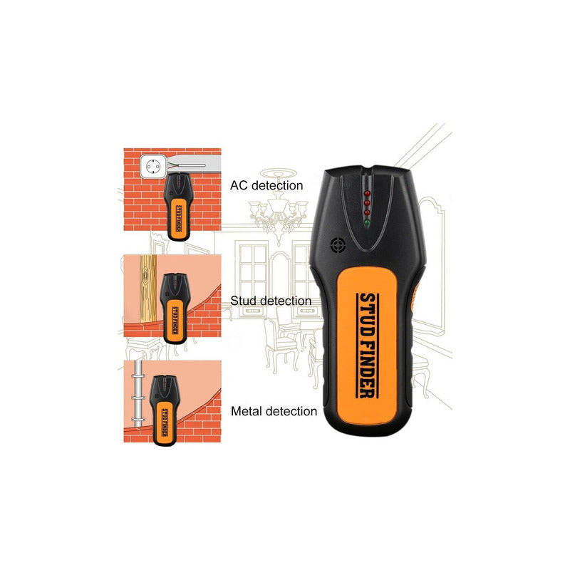 Detector Vigas De Madera, Metal, Cables Electricos - Norplat