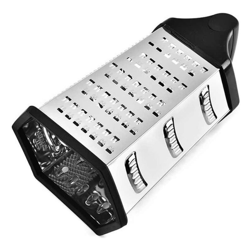 Rallador De Queso Verduras Frutas Hexagonal Acero - Norplat