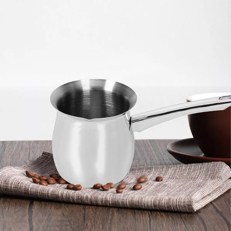 Set 3 Ollas Lecheras Acero Inolxidable Para Café Té Milk Pot