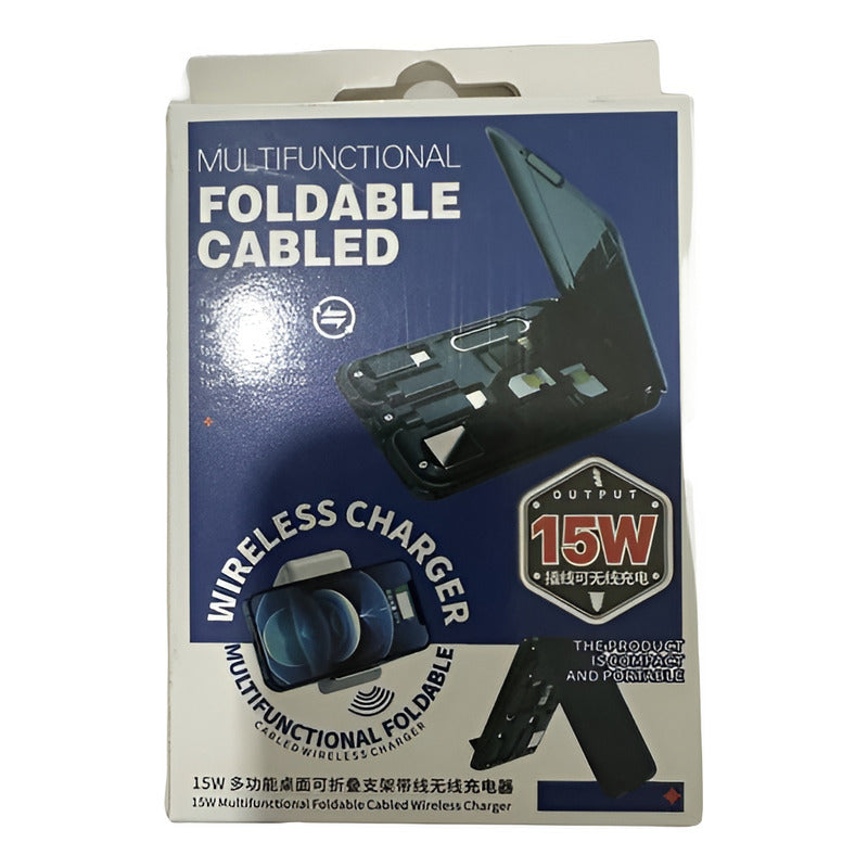Estuche Cargador Inalambrico Cable Usb-c Para iPhone Norplat