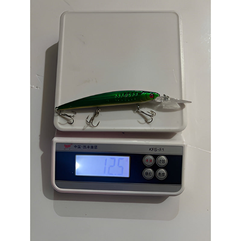 5 Señuelos Para Pesca Multicolor Norplat 12cm 12.5g Lenguado