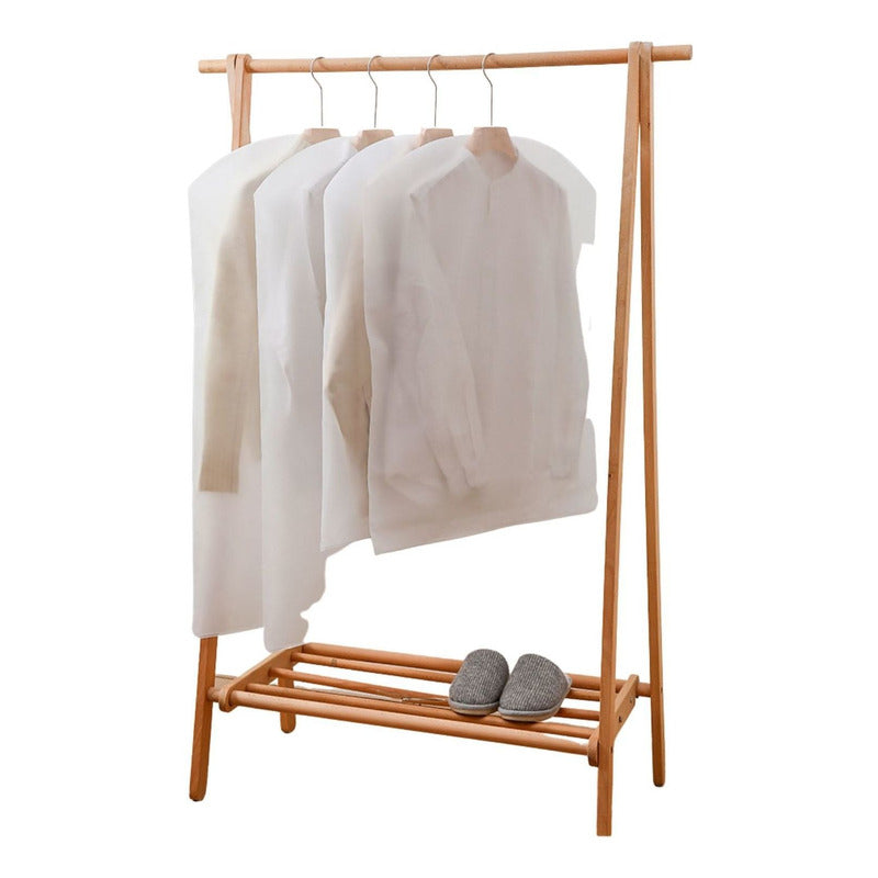 5 Bolsas Transparentes Cubre Terno Colgar Closet 140x60 Cms