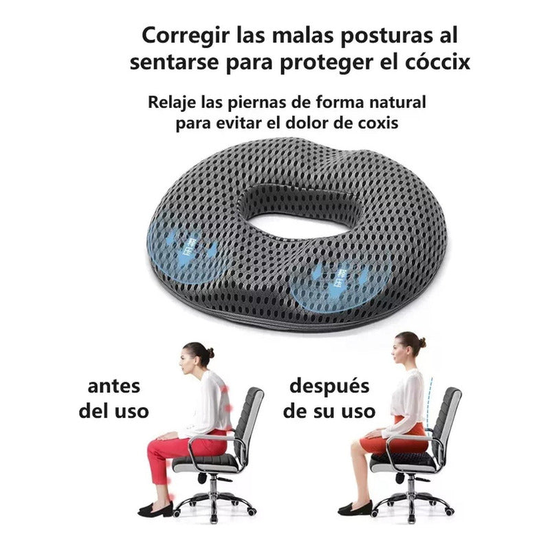 Cojin Antiescaras Picaron Ortopedico Lavable Funda - Norplat