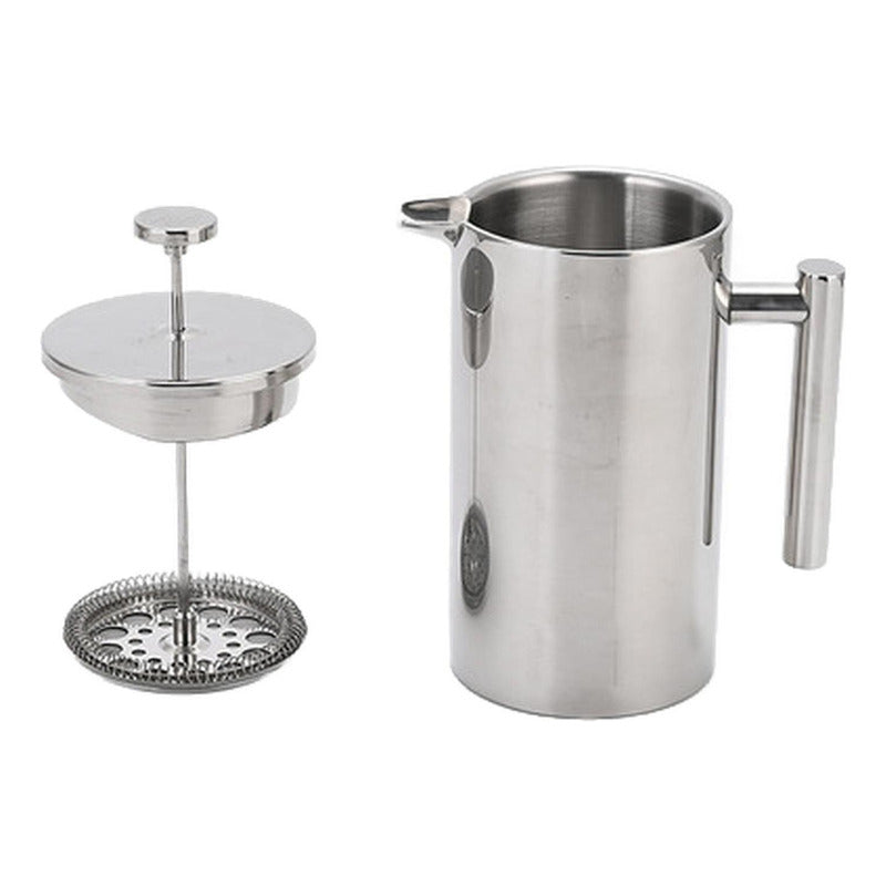 Cafetera Manual Prensa Francesa Acero Cafe 800ml - Norplat