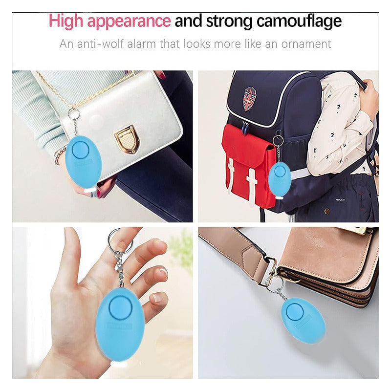 Norplat Pack 5 Alarmas Personales Llavero Defensa Personal