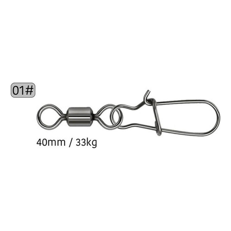 Destorcedor De Pesca 50 Unidades N 1/3/5/7/10 - Norplat