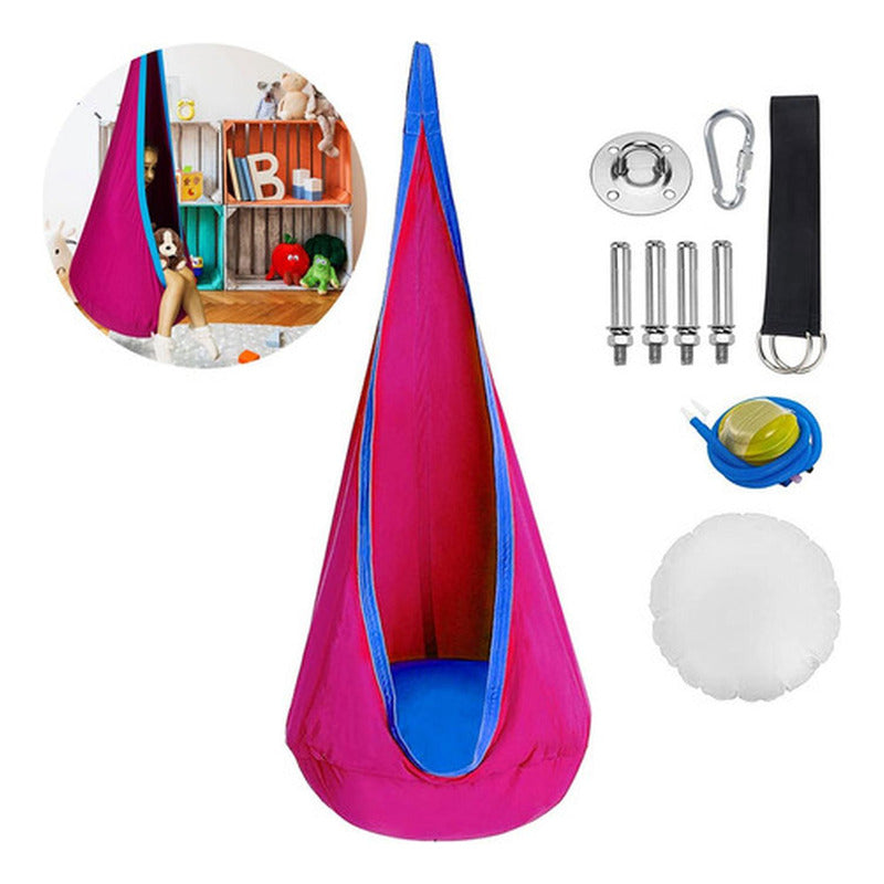 Columpio Sensorial Hamaca Colgante Niños + Cojín - Norplat