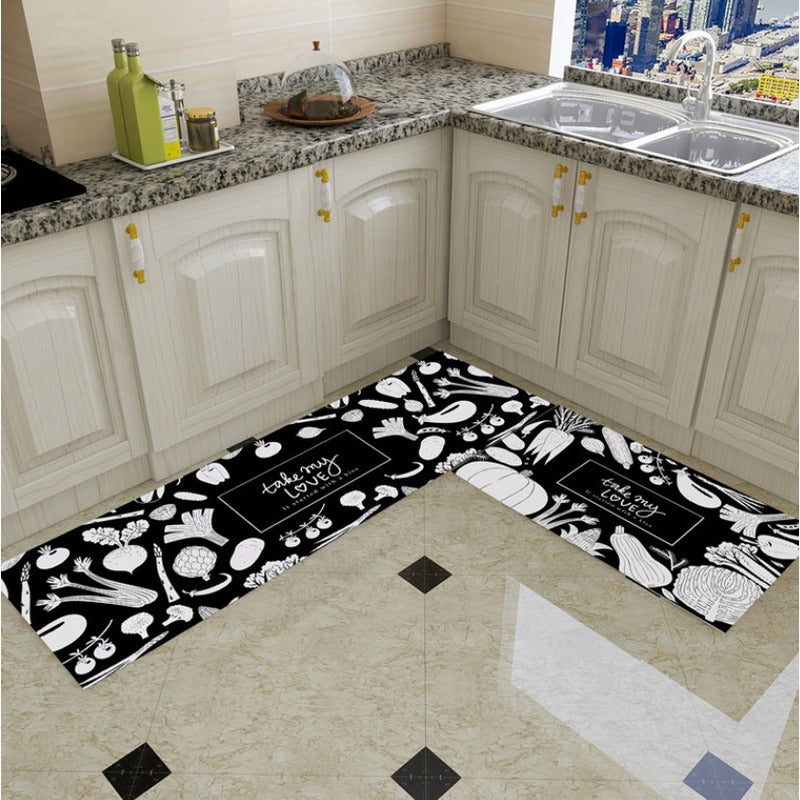 2 Alfombras Cocina Piso Entrada Baño Antideslizante Norplat