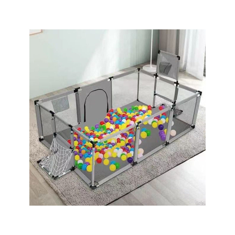 Corral Para Bebe Con Aro De Basket 180cm Seguridad - Norplat