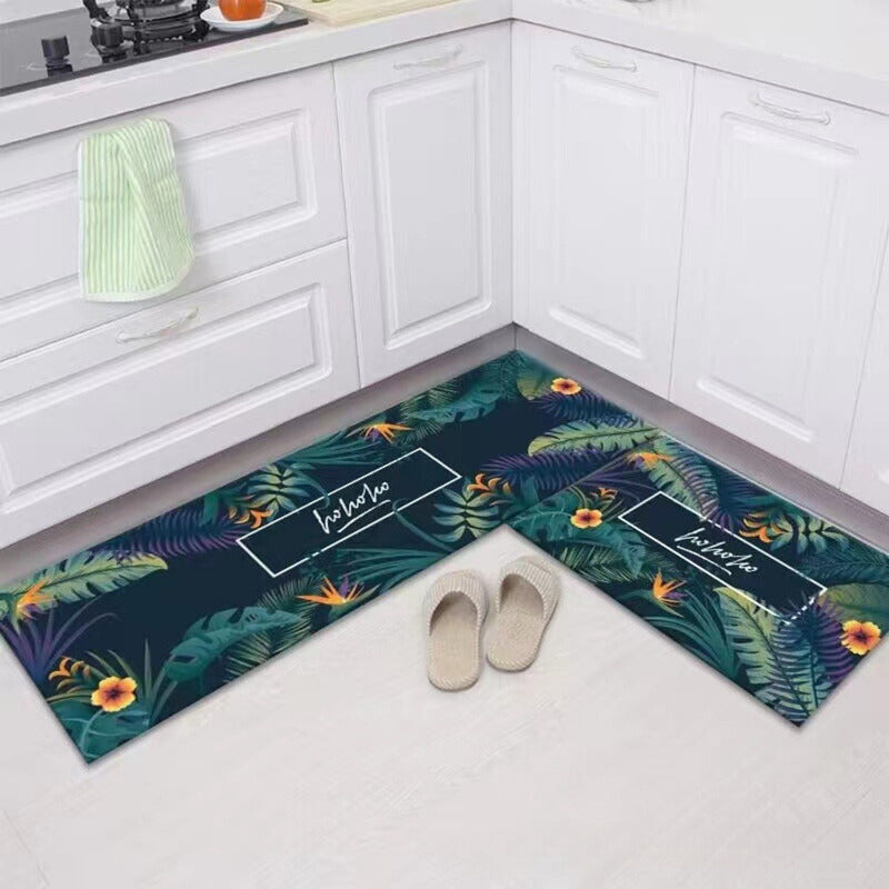 2 Alfombras Cocina Piso Entrada Baño Antideslizante Norplat