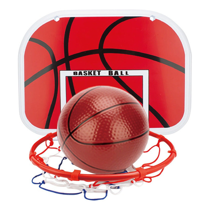 Aro Basketball Tablero Niño Deporte Juguete Inflador + Balón