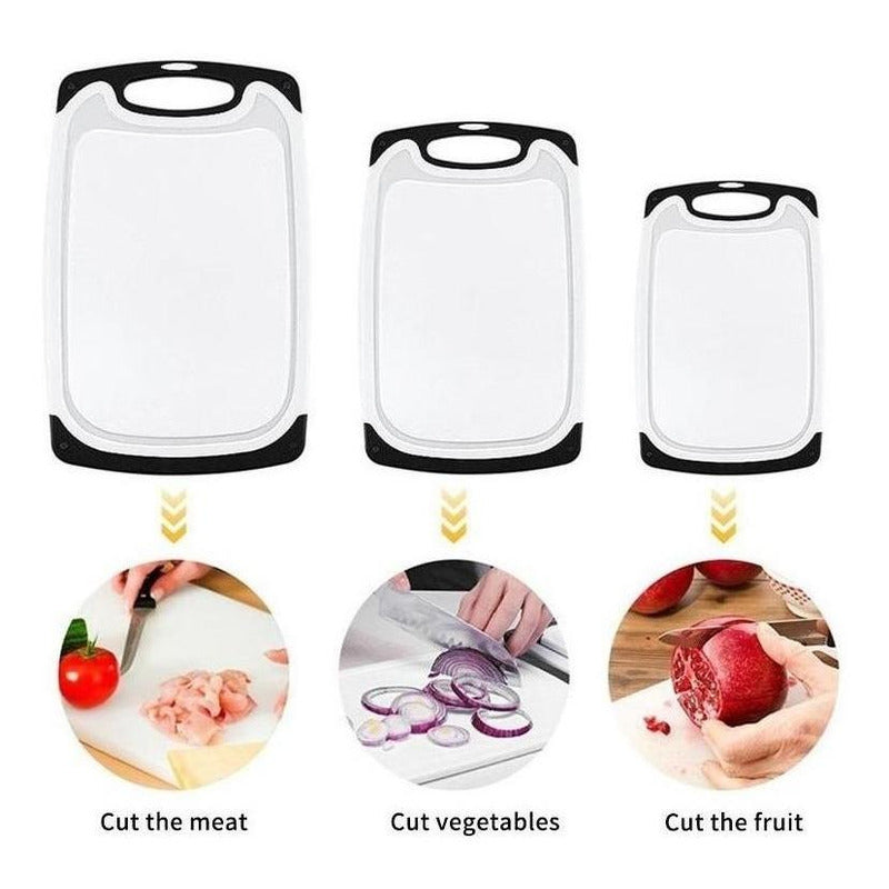 Pack De Tablas Para Cortar (3 Uni) - Cukin