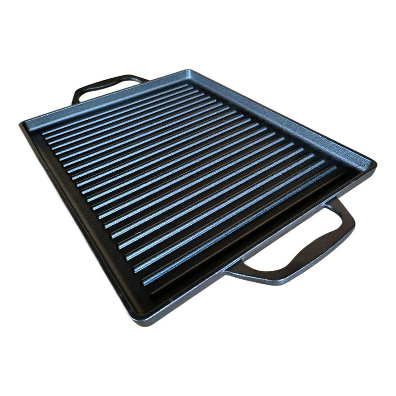 Plancha Hierro Fundido Menaje C/ Azas Hierro Fundido Norplat