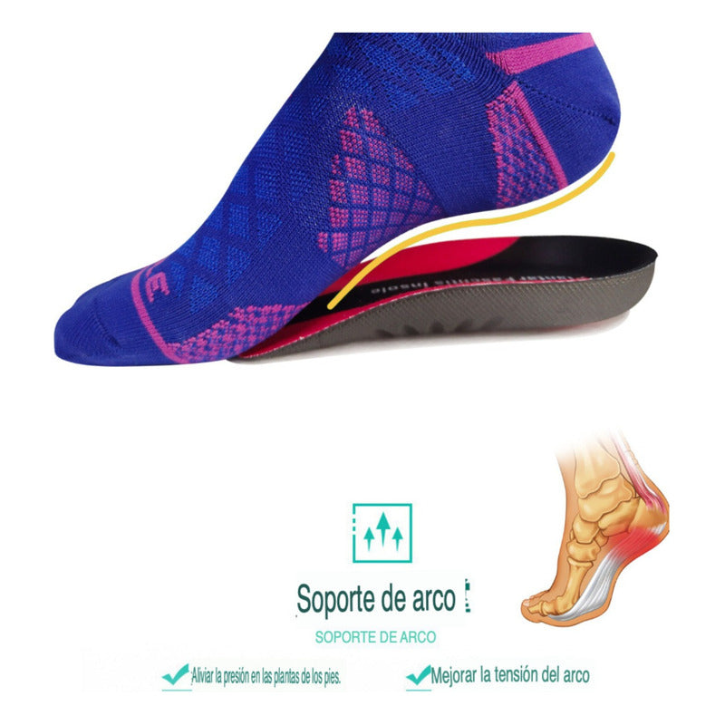 Par Talonera Fascitis Plantar Deporte Casual 2.3cm Altura