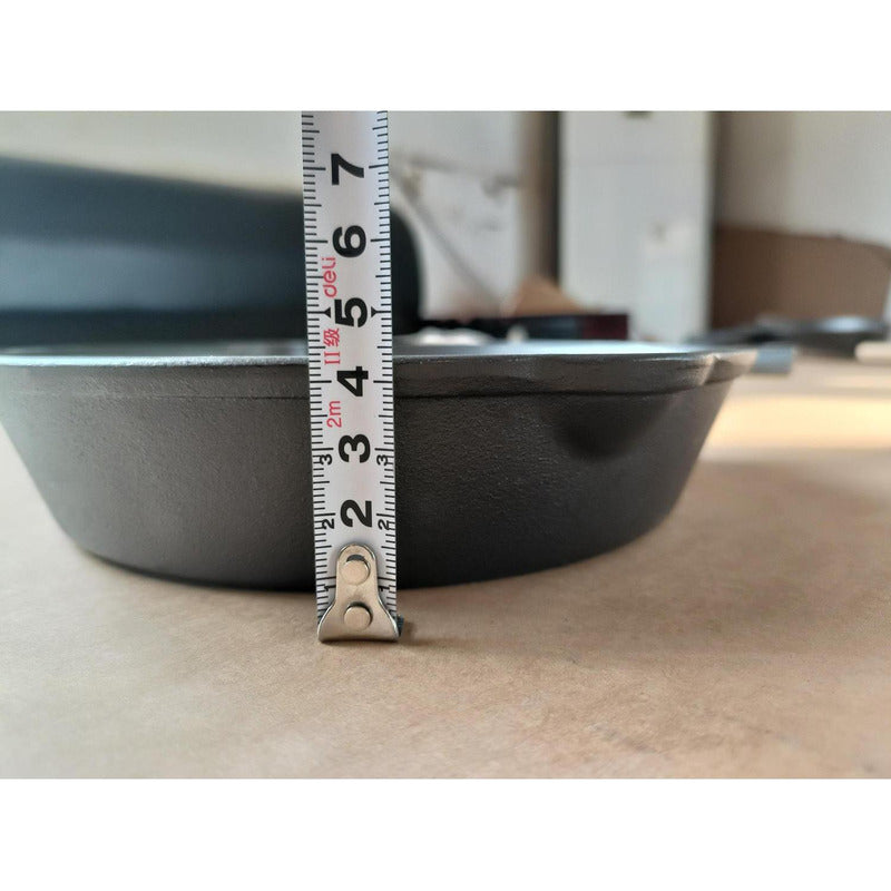 Sarten Hierro Fundido Norplat 20cm Redondo Para Freir Cocina