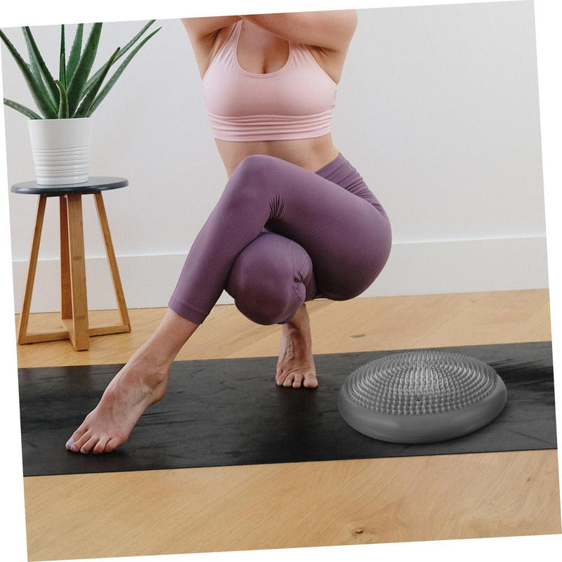 Disco De Balance Y Equilibrio Mini Bosu Erizo Yoga - Norplat