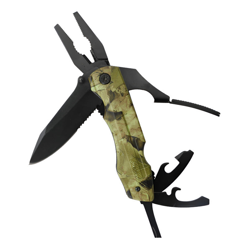 Cuchillo Tactico Navaja Multiherramienta Norplat Caza 20en1
