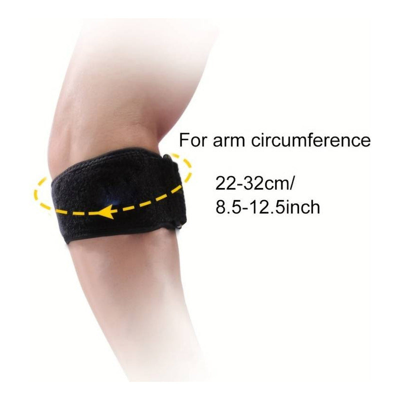 Set 2 Soportes Codo Tenista - Epicondilitis - Tendinitis