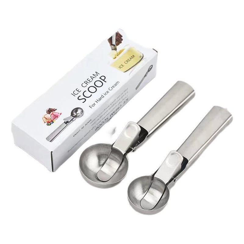 2 Cuchara Para Helado Profesional Artesanal Servir - Norplat
