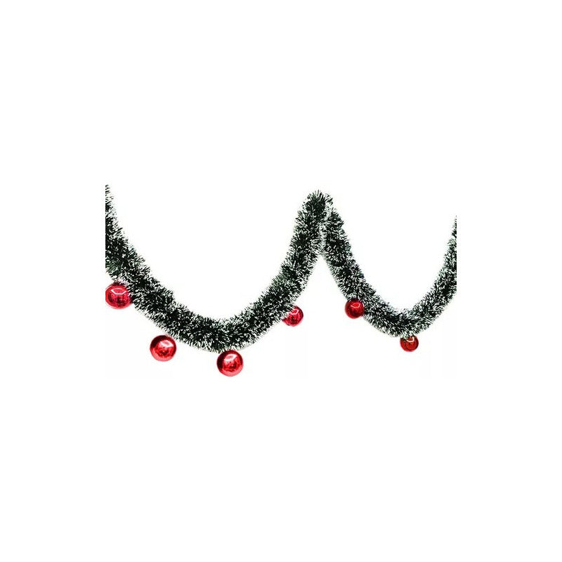 Pack X10 Guirnaldas Espumillón Navideñas 5m Adornos Navidad