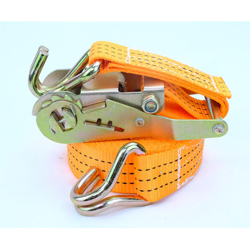 Eslingas Linga Amarre 50mm 6m Slinga 5000kg Rachet - Norplat Naranja