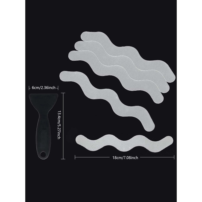 Pegatinas Norplat Antideslizantes Para Ducha Tina + Espatula