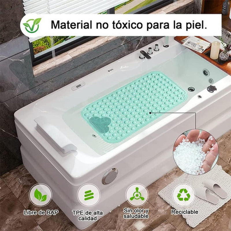Piso Goma Antideslizante Para Ducha Tinas Alfombra - Norplat