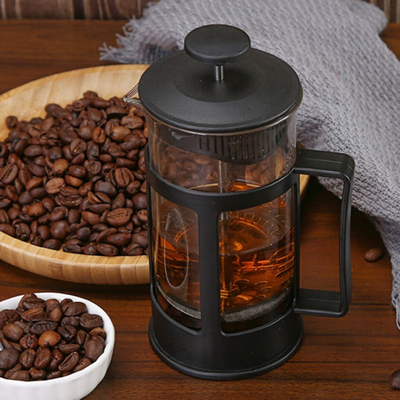 Prensa Francesa 1000 Ml 1 Lts Filtro Vidrio Café - Cukin