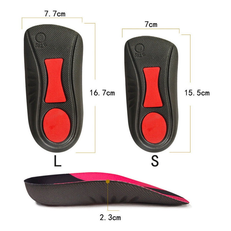 Par Talonera Fascitis Plantar Deporte Casual 2.3cm Altura