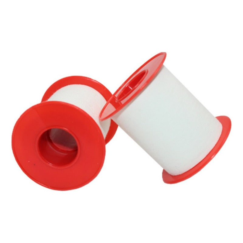 12 Cinta Tape Rigido Adhesivo Kinesiologica 2.5cm 5m Norplat