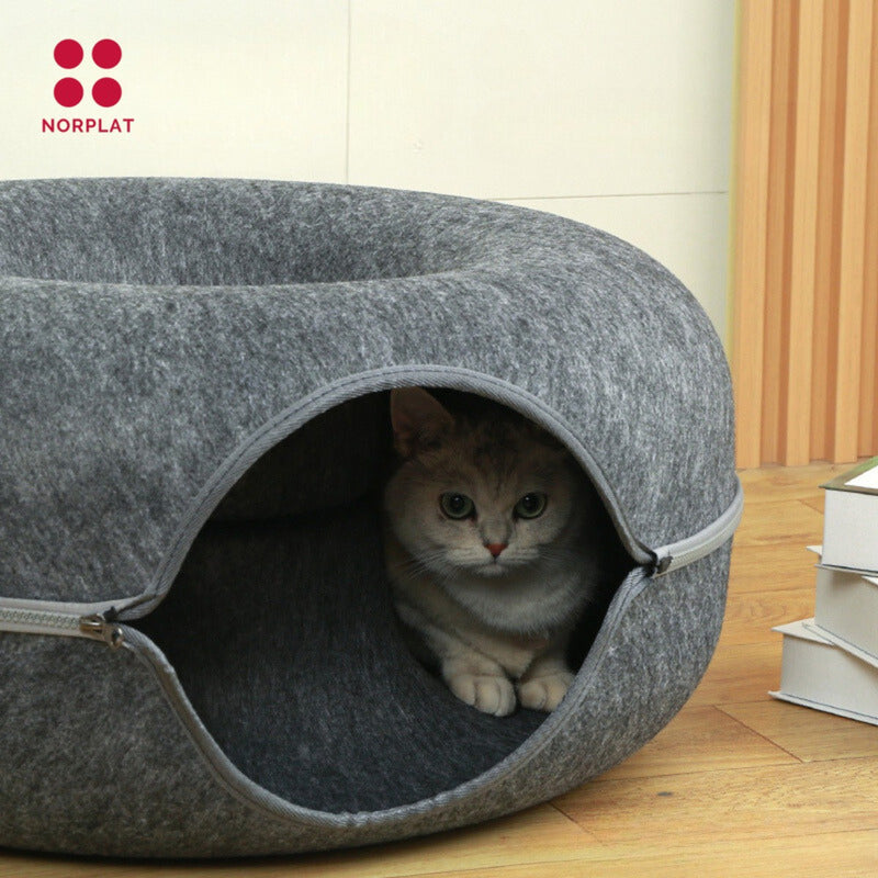 Tunel Cama Casa Gato Mascota Talle Pequeño - Wuf - Norplat