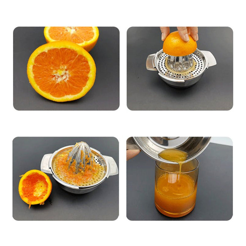 Exprimidor Manual De Limones Naranjas Limon Acero - Norplat