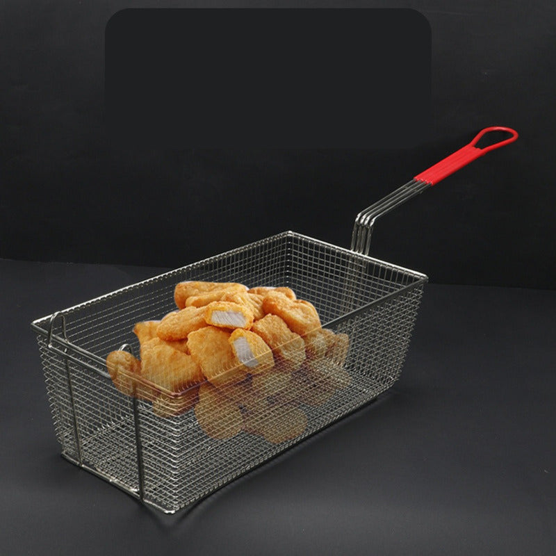 Canastillo Freidora Acero Inoxidable 20 X 25 X 14 Cm - Cukin