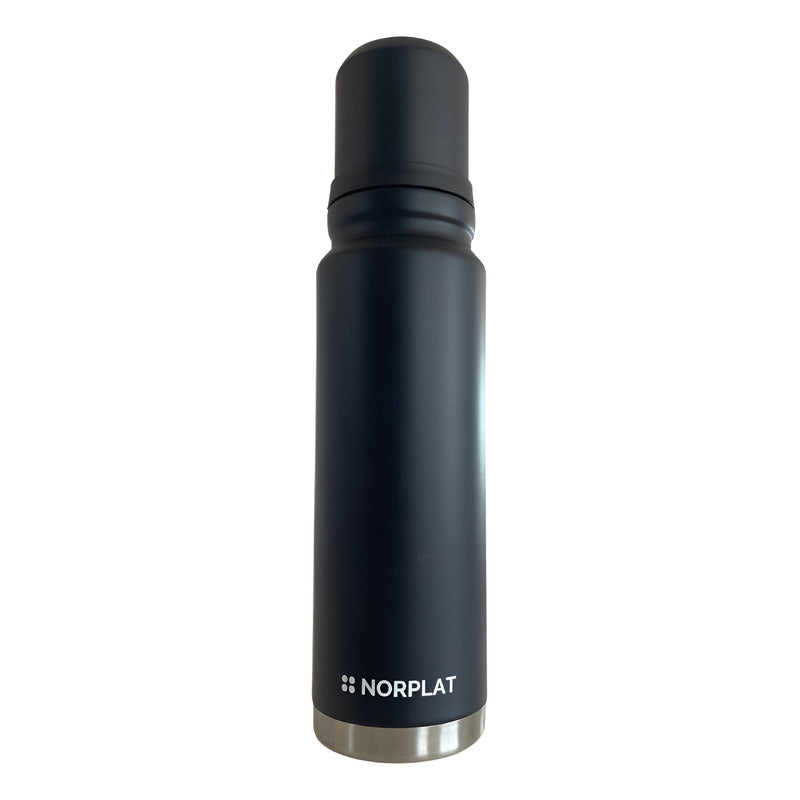 Termo De Agua Caliente Matero 1 Litro Acero Premium Norplat