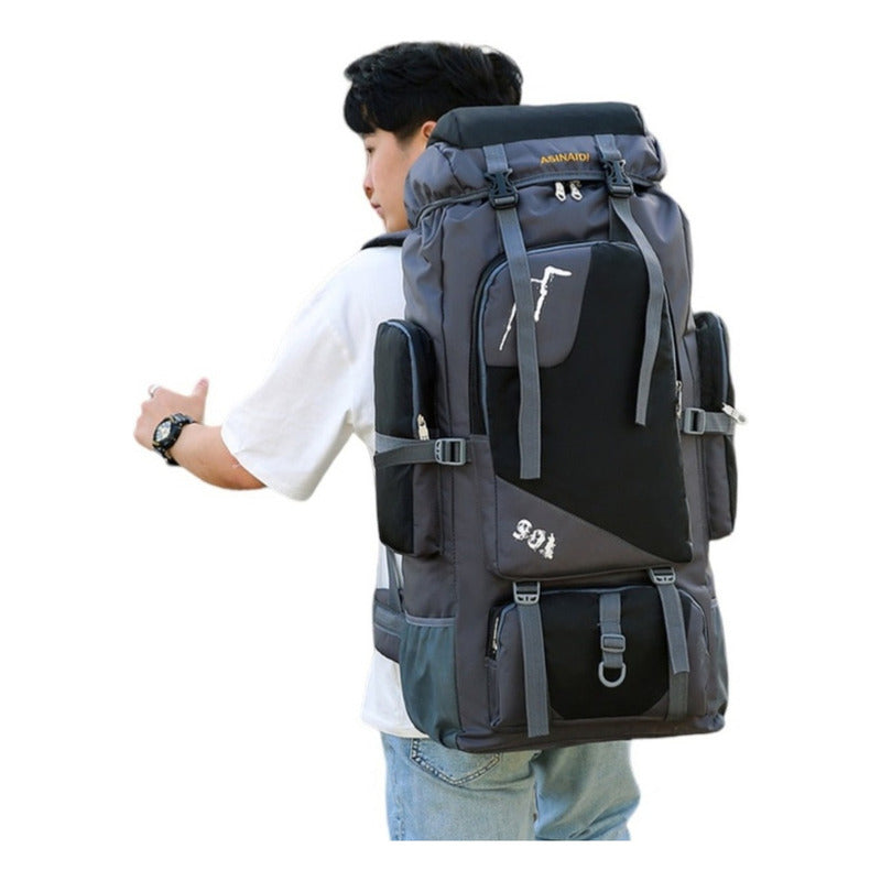 Mochila Impermeable Norplat 90l Para Camping Trekking Viajes