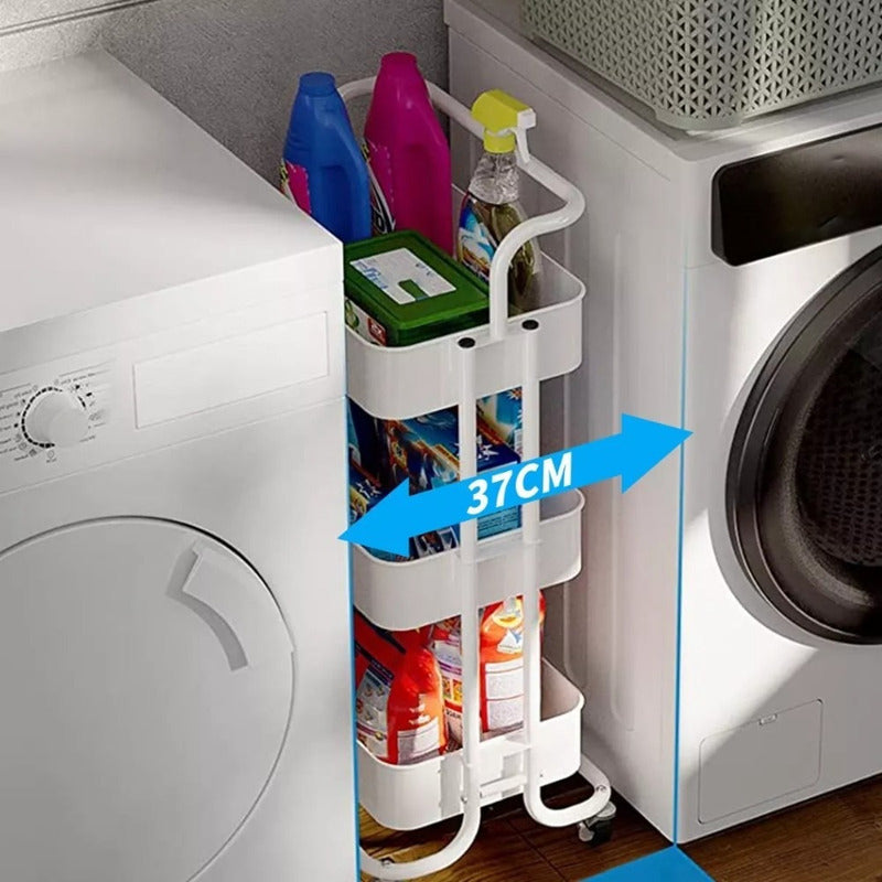 Carro Organizador Mueble Estante De Almacenamiento 3 Niveles