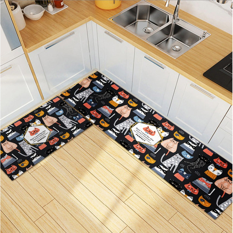 2 Alfombras Cocina Piso Entrada Baño Antideslizante Norplat